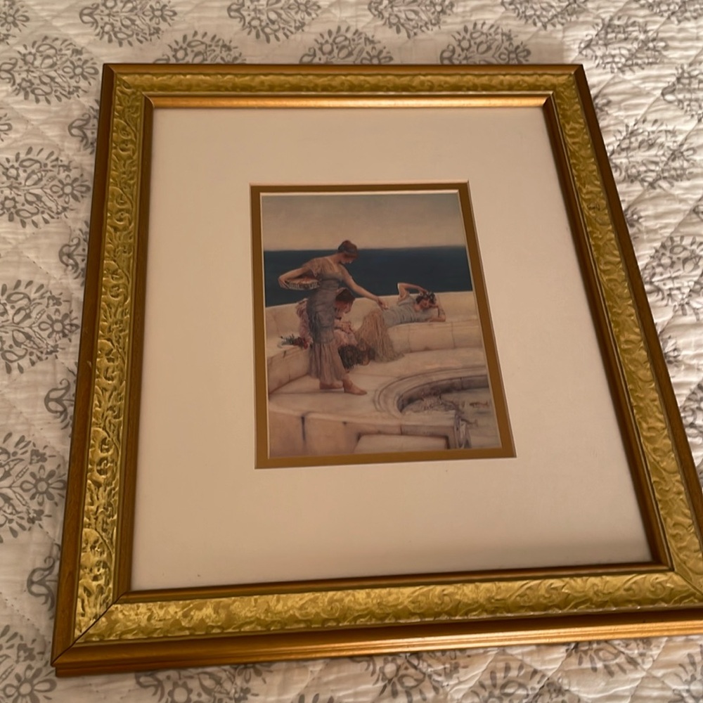 Lounging ladies artwork